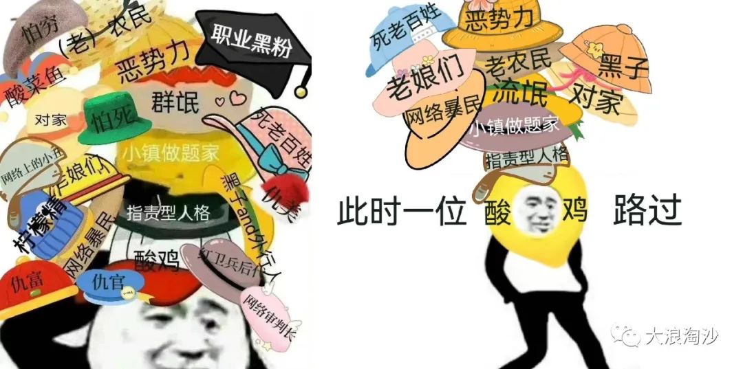 昨天，我们一不小心成为了群氓、酸鸡、网络暴民、恶势力……
